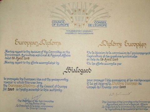 Dyplom Europejski dla Białogardu