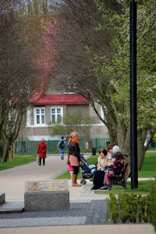 Wiosna w parku Orła Białego 2014