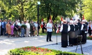 76.rocznica wybuchu II wojny światowej - uroczystości pod pomnikiem Orła Białego