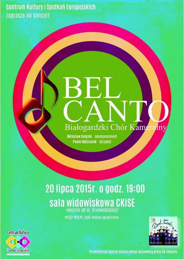 Zobacz: Koncert Białogardzkiego Chóru Kameralnego BEL CANTO