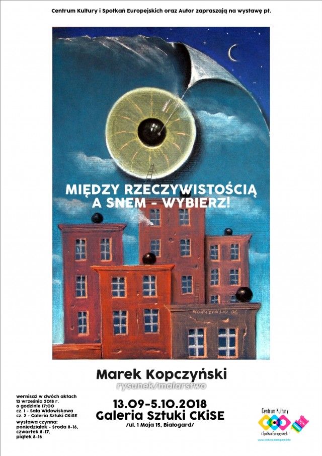 Zobacz: Wernisaż wystawy Marka Kopczyńskiego