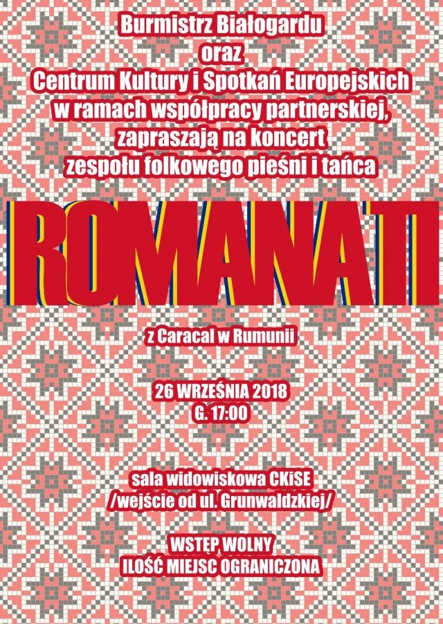 Zobacz: ROMANATI. Koncert zespołu z Rumunii