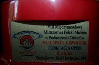 Ciężarowe trofea białogardzianina Jana Borkowskiego