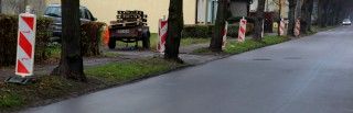 Remont chodnika na ul.Dąbrowszczaków