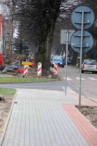 Ulica Dąbrowszczaków: wyremontowany odcinek od Pomorskiej do Mickiewicza