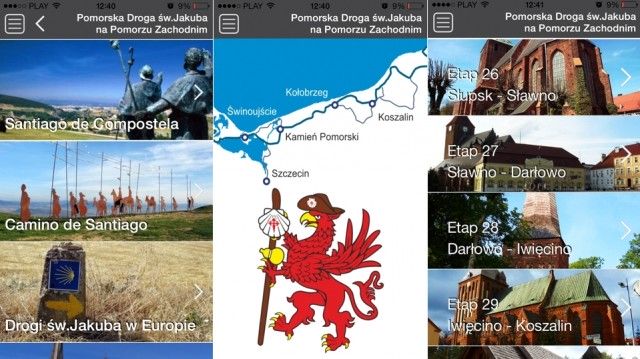 Zobacz: Aplikacja mobilna drogi Jakubowej