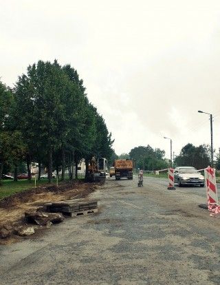 Budowa parkingu przy ul.Stamma