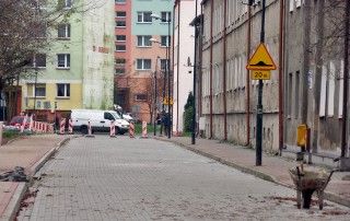 Finał przebudowy ulicy Lelewela