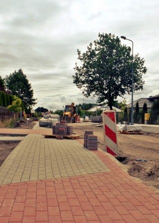 Budowa ulicy rtm. Pileckiego