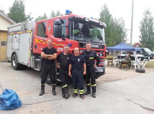 Zobacz: Strażacy po misji w Szwecji