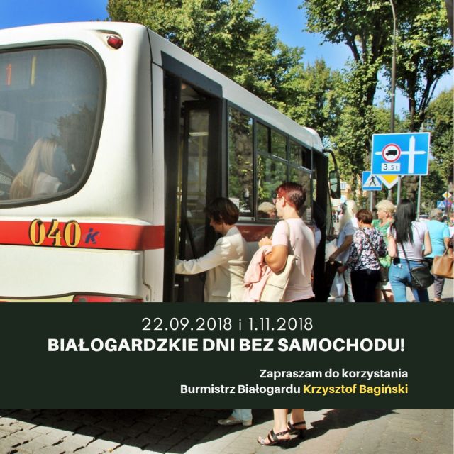 Zobacz: Białogardzkie Dni bez Samochodu