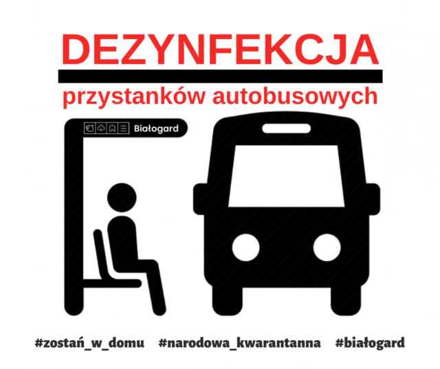 Zobacz: Dezynfekcja przystanków autobusowych